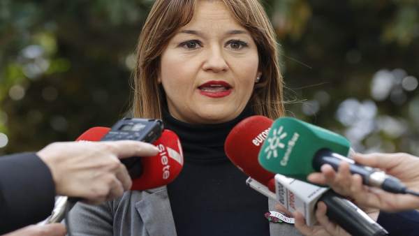 Verónica Pérez, en una rueda de prensa anterior Verónica Pérez, en una rueda de prensa anterior