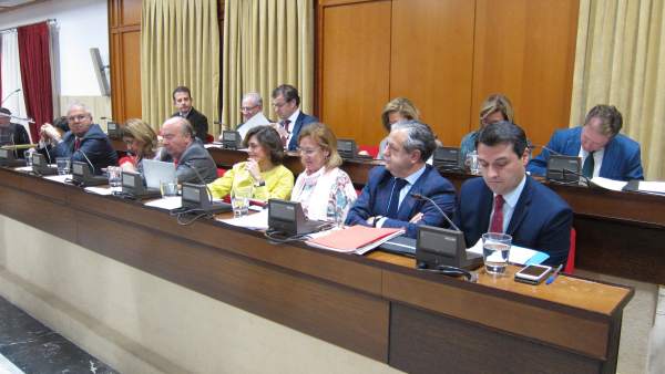 Bancada del PP, Cs y UCOR en el Pleno Bancada del PP, Cs y UCOR en el Pleno