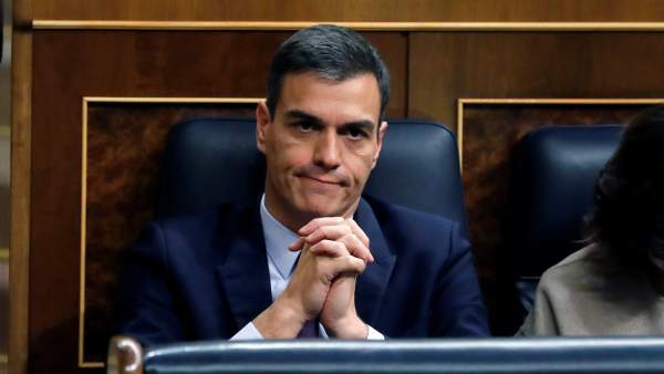 Pedro Sánchez, en el Congreso de los Diputados Pedro Sánchez, en el Congreso de los Diputados