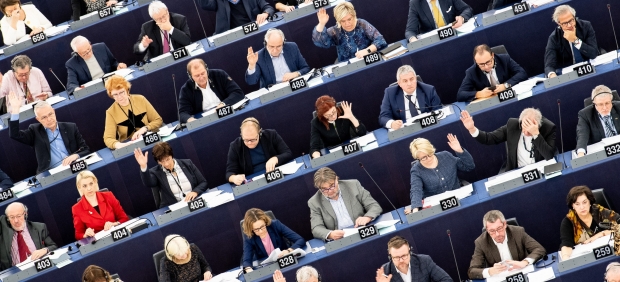 Sesión del Parlamento Europeo en Estrasburgo