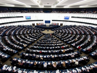 Sesión del Parlamento Europeo en Estrasburgo