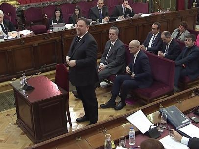 Junqueras declara en el juicio del 'procés'
