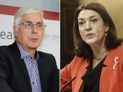José María Barreda y Soraya Rodríguez.