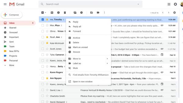 Nuevas funciones en Gmail Nuevas funciones en Gmail