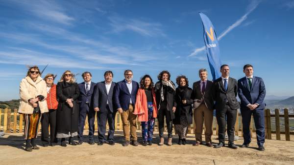 Inauguración parque eólico de Extremadura Inauguración parque eólico de Extremadura