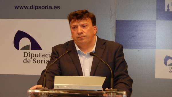 El diputado provincial de Soria Jesús Cedazo El diputado provincial de Soria Jesús Cedazo