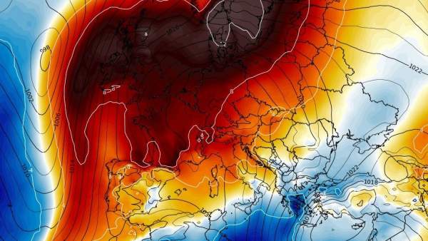 Anticilón sobre Europa en Febrero Anticilón sobre Europa en Febrero