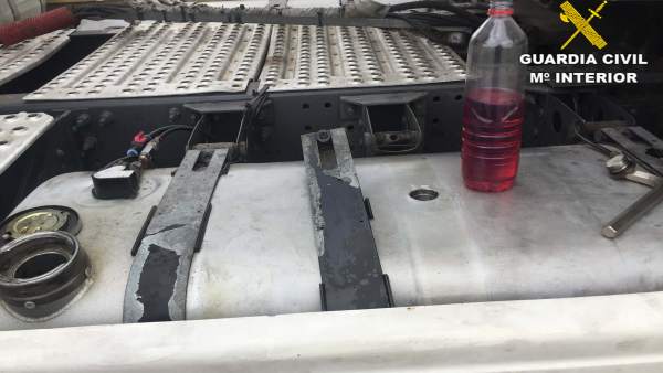 La Guardia Civil detecta durante 2018 unas 45 infracciones con gasoil bonificado La Guardia Civil detecta durante 2018 unas 45 infracciones con gasoil bonificado