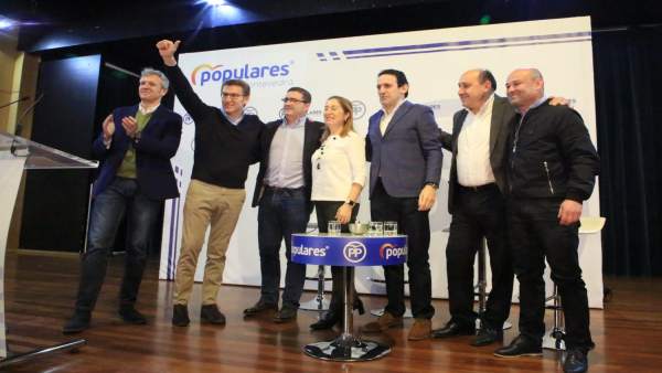 Presentación de los candidatos populares en la Comarca da Paradanta Presentación de los candidatos populares en la Comarca da Paradanta