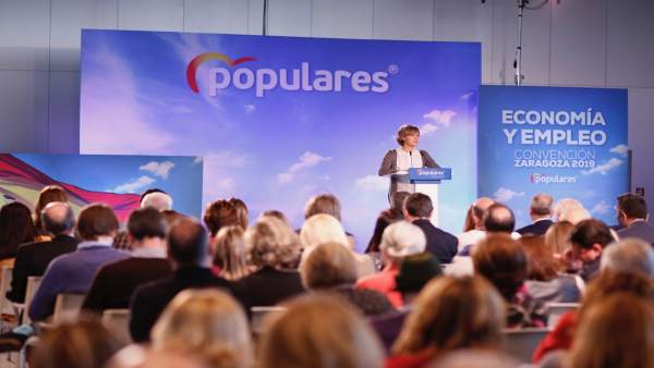 Acto de clausura de la Convención de Economía y Empleo del PP en Zaragoza (Aragó Acto de clausura de la Convención de Economía y Empleo del PP en Zaragoza (Aragó