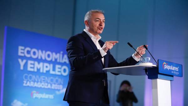 Acto de clausura de la Convención de Economía y Empleo del PP en Zaragoza (Aragó Acto de clausura de la Convención de Economía y Empleo del PP en Zaragoza (Aragó