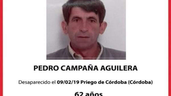 Cartel del vecino desaparecido en Priego de Córdoba Cartel del vecino desaparecido en Priego de Córdoba