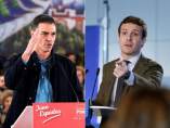 Pedro Sánchez y Pablo Casado