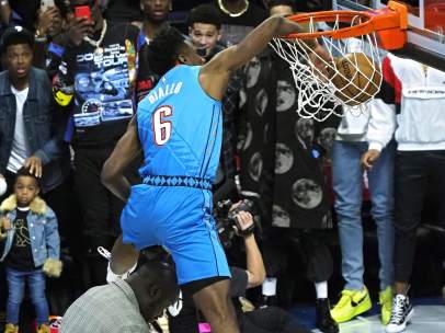Hamidou Diallo y Shaquille O'Neal