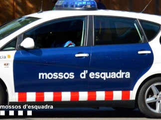 Un coche de los Mossos d'Esquadra.