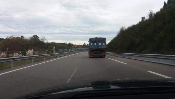 Camión en Asturias, carreteras asturianas, DGT, tráfico Camión en Asturias, carreteras asturianas, DGT, tráfico