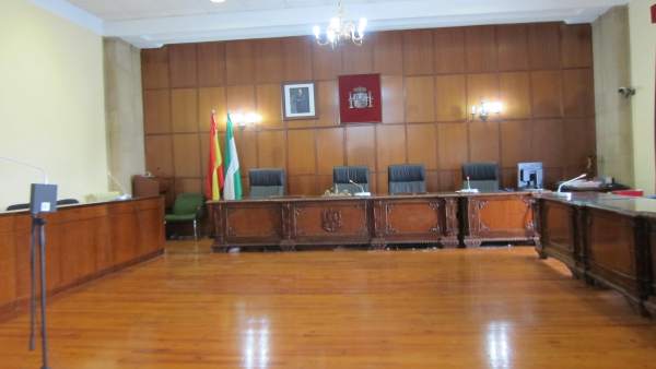 Sala de vistas de la Audiencia de Jaén Sala de vistas de la Audiencia de Jaén