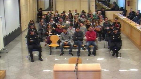 Imágenes del juicio de Alsasua Imágenes del juicio de Alsasua