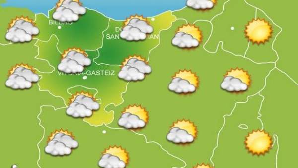 El martes comenzará en Euskadi con abundante nubosidad y bajada de las temperatu El martes comenzará en Euskadi con abundante nubosidad y bajada de las temperatu