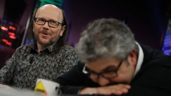 Santiago Segura y Florentino Fernández, en 'El hormiguero'. Santiago Segura y Florentino Fernández, en 'El hormiguero'.