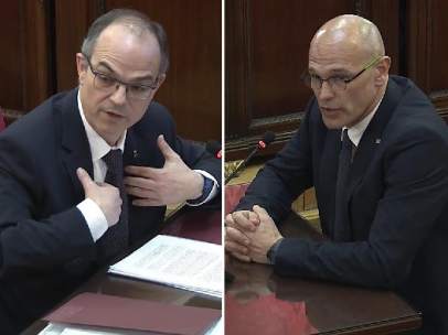 Jordi Turull, en el juicio