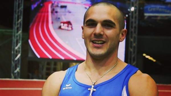 El polémico atleta Pascal Mancini El polémico atleta Pascal Mancini