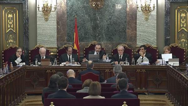 El tribunal del juicio al procés El tribunal del juicio al procés