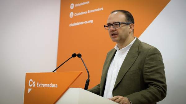 Portavoz de Cs Extremadura, Cayetano Polo Portavoz de Cs Extremadura, Cayetano Polo