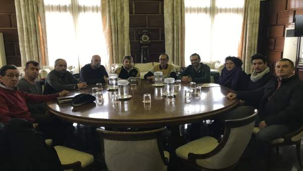 Cubero se ha reunido hoy con los trabajadores del CTRUZ Cubero se ha reunido hoy con los trabajadores del CTRUZ