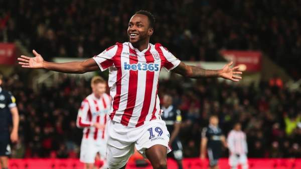 El delantero Saido Berahino El delantero Saido Berahino