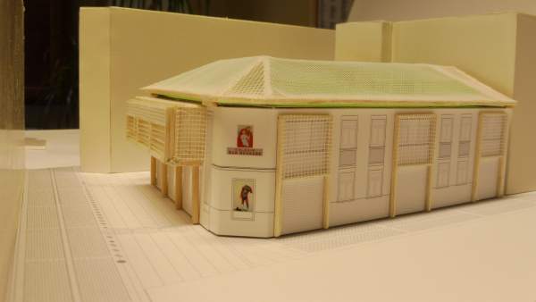 Maqueta del proyecto para el futuro del Colegio San Bernabé Maqueta del proyecto para el futuro del Colegio San Bernabé