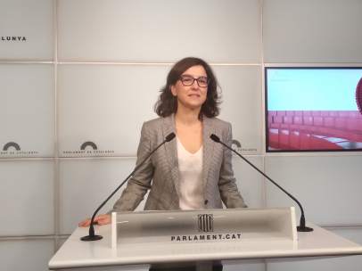 La portavoz del PSC en el Parlament, Eva Granados
