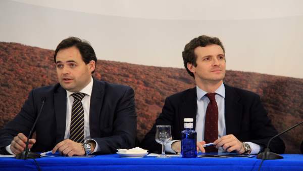 Pablo Casado y Paco Núñez, PP Pablo Casado y Paco Núñez, PP