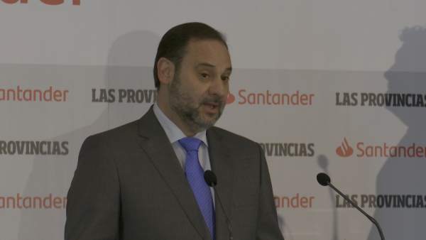 Ábalos en un foro de Las Provincias Ábalos en un foro de Las Provincias
