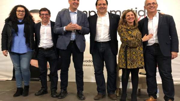 Irene García, en un acto de partido en Los Barrios Irene García, en un acto de partido en Los Barrios