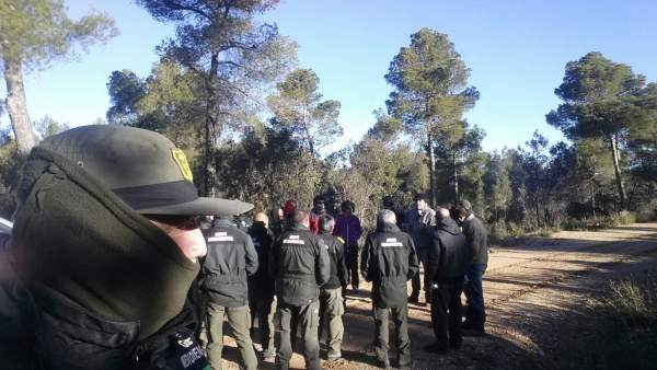 Agentes medioambientales participantes en la jornada formativa Agentes medioambientales participantes en la jornada formativa