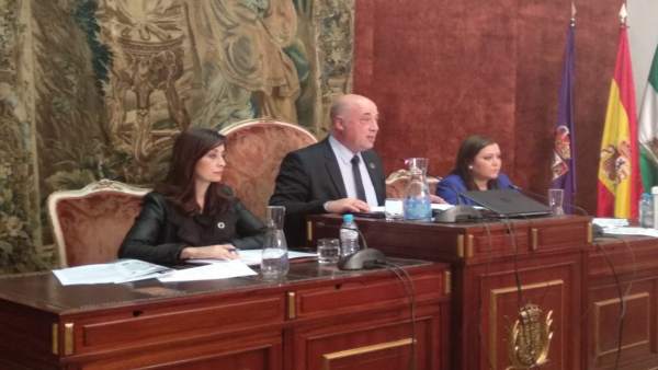 Antonio Ruiz preside el Pleno de la Diputación Antonio Ruiz preside el Pleno de la Diputación