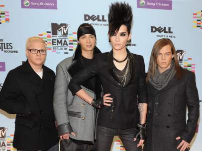 el grupo Tokio Hotel en Berlín