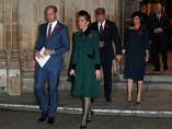 Los duques de Cambridge y Sussex
