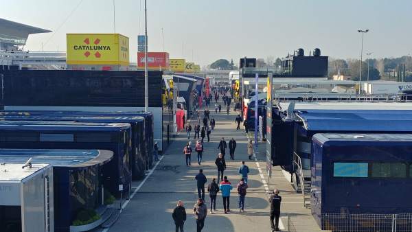 Paddock del Circuit de Barcelona-Catalunya Paddock del Circuit de Barcelona-Catalunya