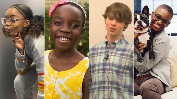 Marsai Martin, Mikaila Ulmer, Ryan Kelly, Moziah Bridges y Cory Nieves Marsai Martin, Mikaila Ulmer, Ryan Kelly, Moziah Bridges y Cory Nieves