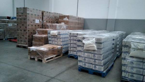 Cruz Roja distribuye 45.745 kilos de alimentos en la provincia de Teruel Cruz Roja distribuye 45.745 kilos de alimentos en la provincia de Teruel