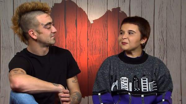 Nacho y Jessica, en 'First dates'. Nacho y Jessica, en 'First dates'.