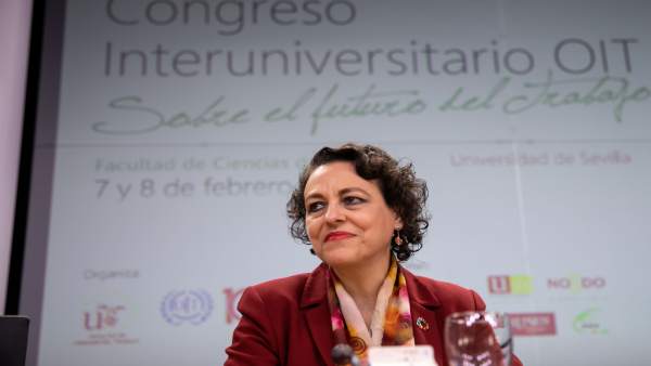 Magdalena Valerio, inaugura el Congreso sobre 'El futuro del trabajo' en Sevilla Magdalena Valerio, inaugura el Congreso sobre 'El futuro del trabajo' en Sevilla
