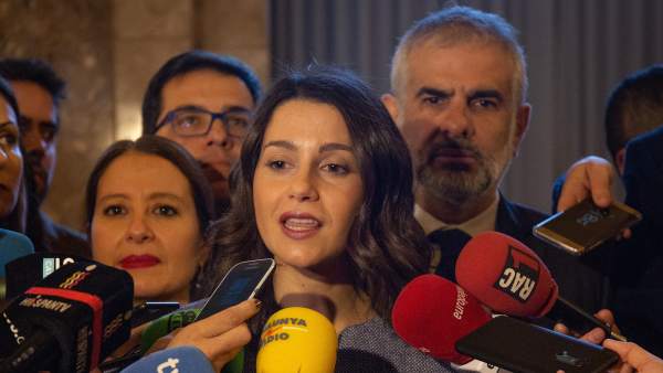 La líder de Cs en Catalunya, Inés Arrimadas, en una imagen de archivo. La líder de Cs en Catalunya, Inés Arrimadas, en una imagen de archivo.