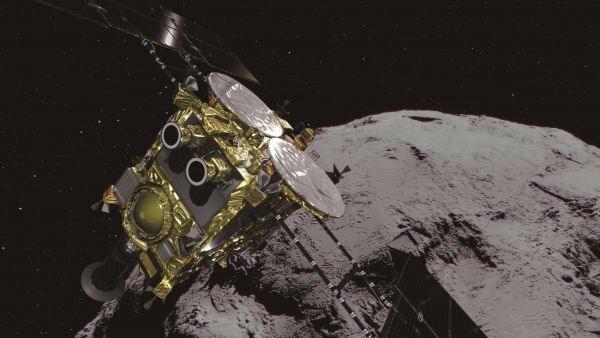 La Hayabusa2 aterriza en el asteroide Ryugu La Hayabusa2 aterriza en el asteroide Ryugu