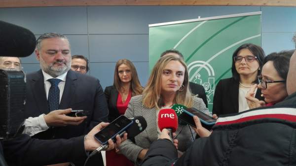 La consejera de Fomento, Infraestructuras y Ordenación del Territorio, Marifrán La consejera de Fomento, Infraestructuras y Ordenación del Territorio, Marifrán