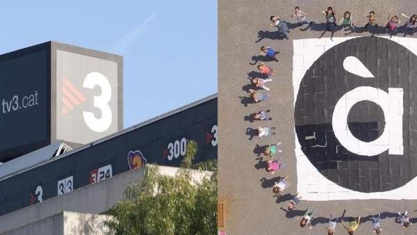 Logos de TV3 y À Punt Logos de TV3 y À Punt