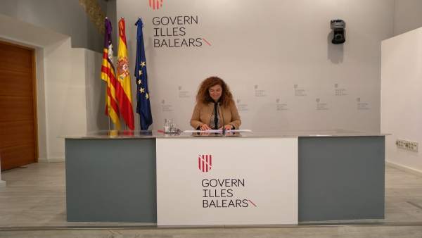 La portavoz del Govern, Pilar Costa La portavoz del Govern, Pilar Costa