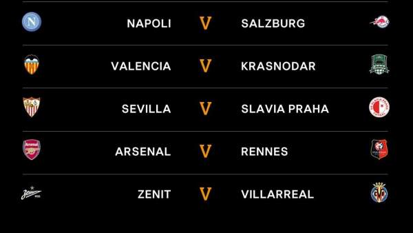 Sorteo Europa League Sorteo Europa League